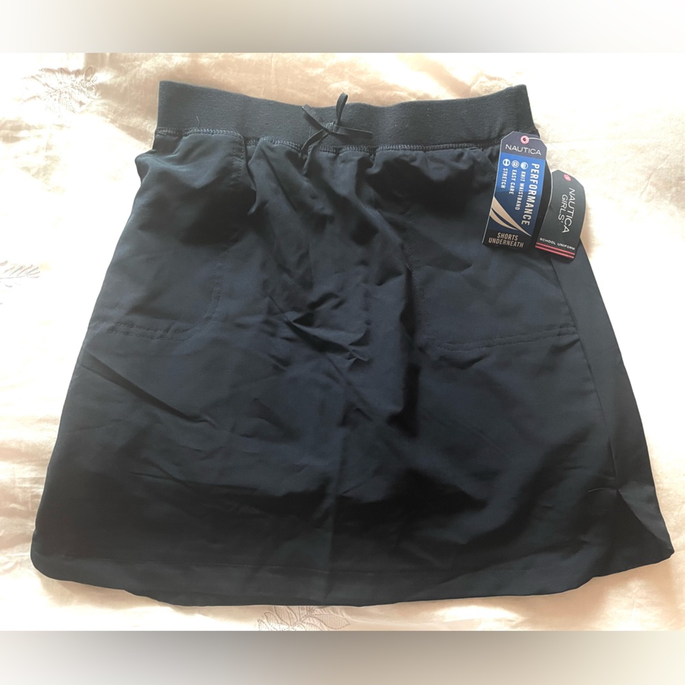 Nautica Girls’ School Uniform Navy Skirt